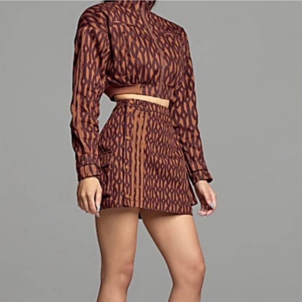 NWT IVY PARK Monogram Cropped Jacket